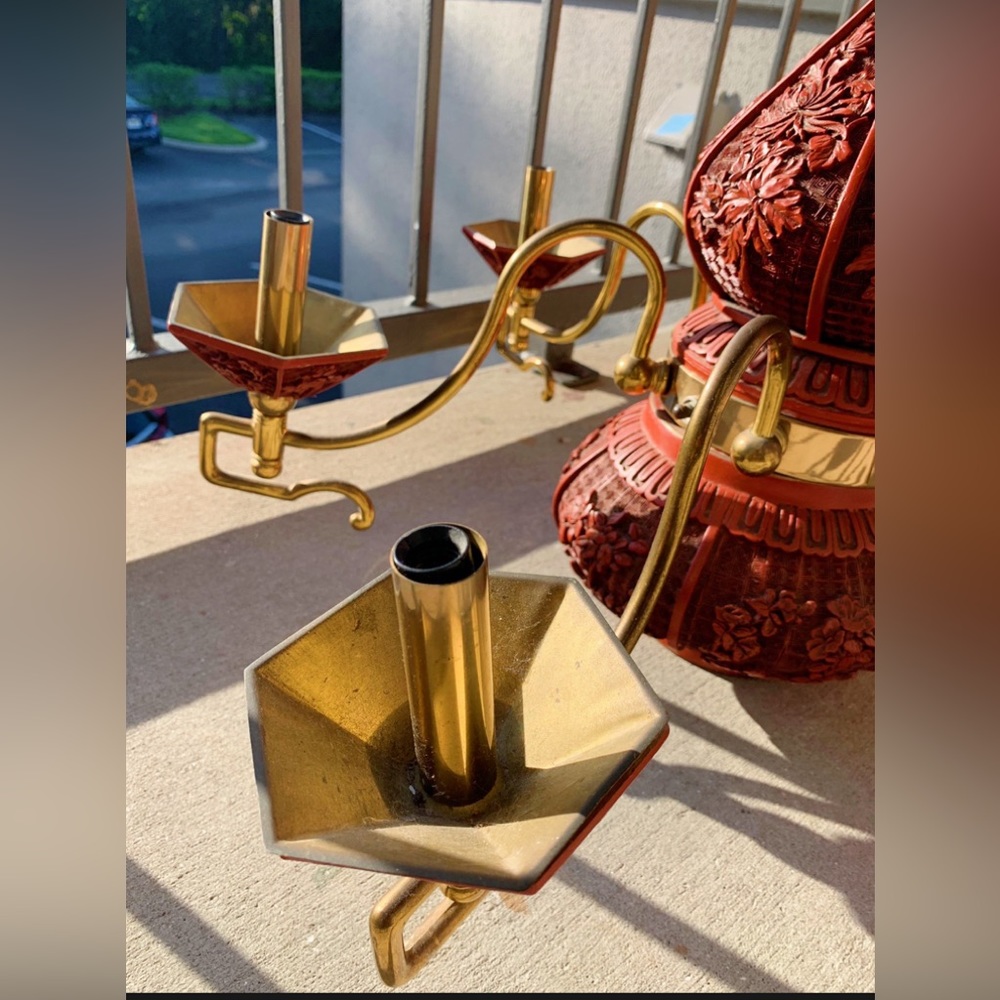 Antique hanging lamp